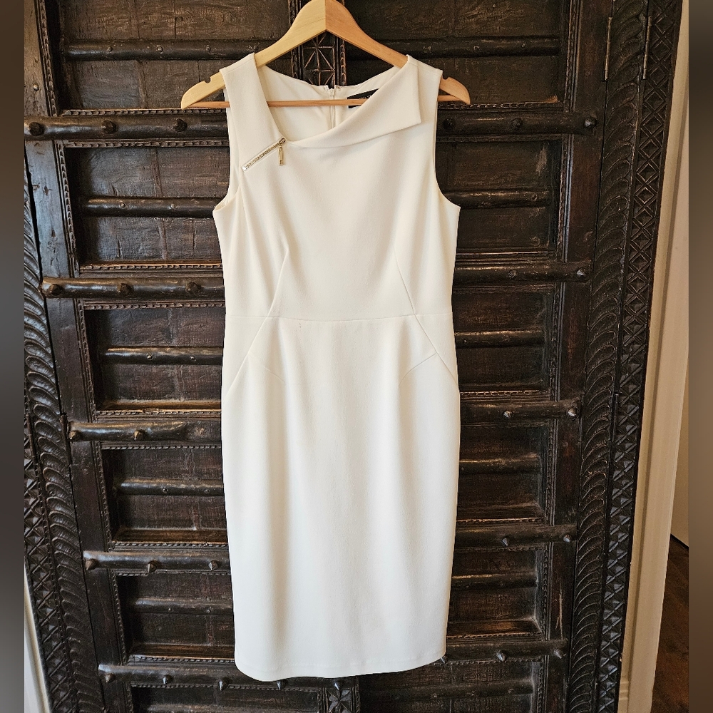 White classy dress